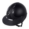 Casco Antares Origin Galaxy visera Eclipse Swarovski - Negro / cuero negro