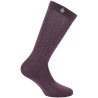 Calcetines Je t'aime EQUITHÈME - Kamilla - Ciruela