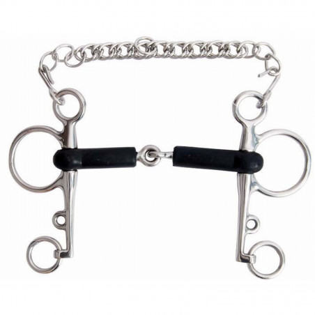 Mors Pelham Rubber T de T