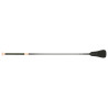 Cravache Whip & Go Soft picot - Negro / verde