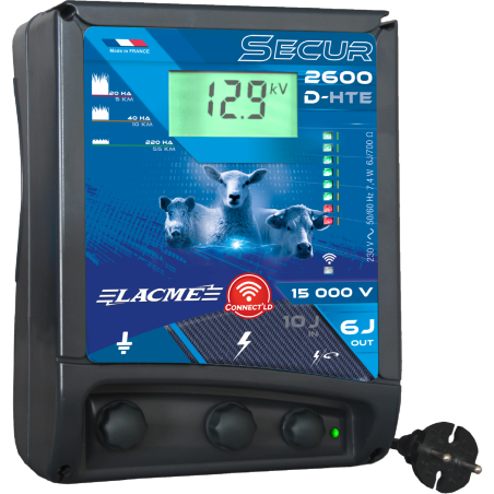 Electrificador Lacmé Secur 2600-D Connect'LD