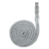 Cuerda de atar Waldhausen Plus con mosquetón antiespanto - Gris cromo
