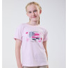 Camiseta infantil Horseware Crafty Pony - Rose Horseware