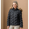 Chaqueta acolchada Horseware AA Ara mujer - Negro
