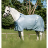 Camisa antimoscas Horseware Amigo Bug Rug Pony - Azul jaspeado / azul / plateado