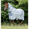 Camisa antimoscas Horseware Amigo Bug Rug Plus - Motivo libélula / plata / azul / salvia