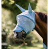 Máscara anti-moscas Horseware Rambo Plus - Azul jaspeado / azul / plateado