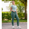 Pantalón de equitación ELT Comfort Ride con silicona - Verde pino