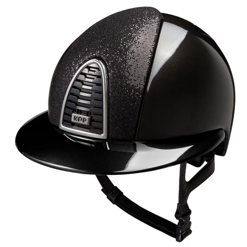 Casco Kep Cromo 2.0 Edición limitada Monza visera polo Negro