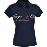 Polo femenino Cordova Flags & Cup - Azul marino