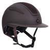 Casco Imperial Riding Olania Deluxe con visera grande - Marrón oscuro