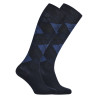 Calcetines tipo polo Argyle HV - Azul marino oscuro