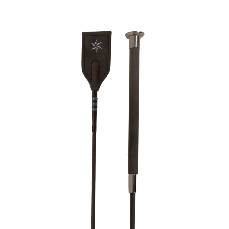 Fusta de salto Velari Guidance con empuñadura de cuero