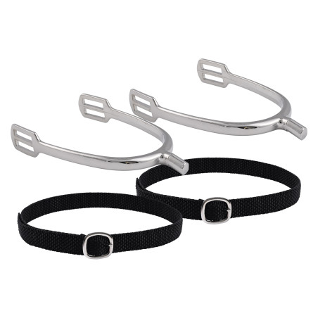 Espuelas infantiles Imperial Riding Basic 15 mm punta cuadrada