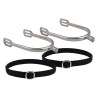 Espuelas Imperial Riding Basic 15 mm punta cuadrada - Plata