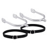 Espuelas Imperial Riding Basic 15 mm punta redonda - Plata