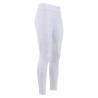 Leggings de equitación para mujer Imperial Riding Basic FullGrip - Blanco