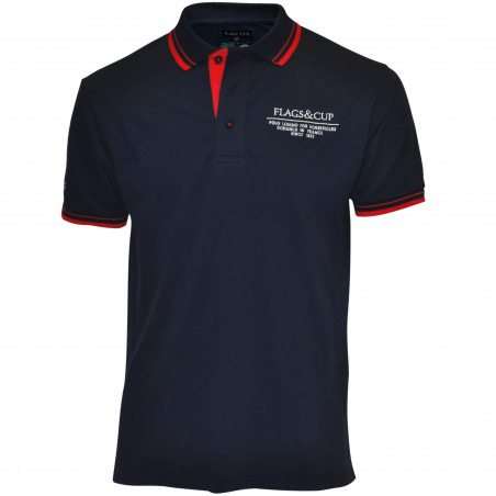 Polo infantil Oyon Flags & Cup