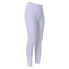 Leggings de equitación Imperial Riding Sam FullGrip Niños - Blanco