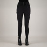 Pantalón de equitación Euro-Star Aurelle Diamond FullGrip para mujer - Negro