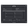 Placa de cuadra German HV Polo Polo - Negro