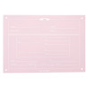 Placa de box English HV Polo - Rosa bonita
