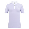 Polo de concurso de manga corta Imperial Riding Basic para mujer - Glicina