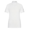 Polo de concurso de manga corta Imperial Riding Shines para mujer - Blanco
