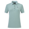 Camiseta polo de manga corta HV Polo Norah para mujer - Cielo aqua