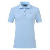 Camiseta polo de manga corta HV Polo Norah para mujer - Azul empolvado