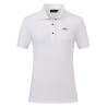 Camiseta polo de manga corta HV Polo Norah para mujer - Blanco