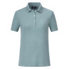 Camiseta polo de manga corta HV Polo Norma para mujer - Cielo aqua