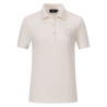 Camiseta polo de manga corta HV Polo Norma para mujer - Blanco