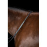 Riendas Imperial Riding de goma con tachuelas - Negro