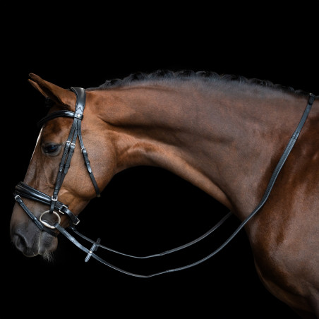 Riendas Imperial Riding de goma con refuerzo de nailon