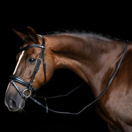 Riendas Imperial Riding de cuero liso