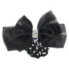 Red para el cabello con redecilla y perlas Imperial Riding - Negro