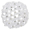 Red para el cabello con strass Imperial Riding - Blanco