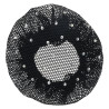 Rejilla para cabello fino con strass Imperial Riding - Negro