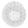 Rejilla para cabello fino con strass Imperial Riding - Blanco