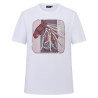 Camiseta de manga corta HV Polo Jutta para mujer - Blanco