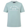 Camiseta de manga corta HV Polo Natalie para mujer - Cielo aqua