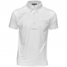 Polo de hombre Urbano de manga corta Flags & Cup - Blanco