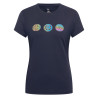 Camiseta de manga corta para mujer Imperial Riding Holographics - Marino
