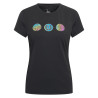 Camiseta de manga corta para mujer Imperial Riding Holographics - Negro