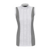 Polo sin mangas para mujer Diamantina Flags & Cup - Gris