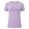 Camiseta de manga corta Euro-Star Amelia para mujer - Saúco