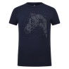 Camiseta de manga corta Euro-Star Michela Kids - Marino
