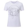 Top de manga corta Euro-Star Mira para mujer - Blanco