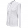 Camiseta polo de mujer Diamantina de manga larga Flags & Cup - Blanco